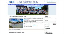 Desktop Screenshot of corktri.com